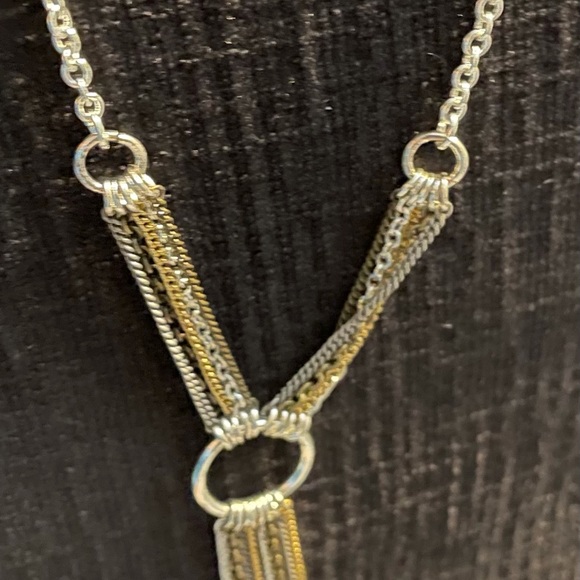 25” Vintage fringe benefits Y chain necklace - Picture 3 of 3